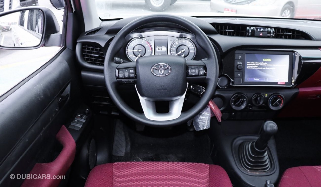 Toyota Hilux 2.4Ltr,Diesel,RWD,Manual Transmission,power window,Center Lock,Side Sticker,Touch Screen,Aux&Mp3