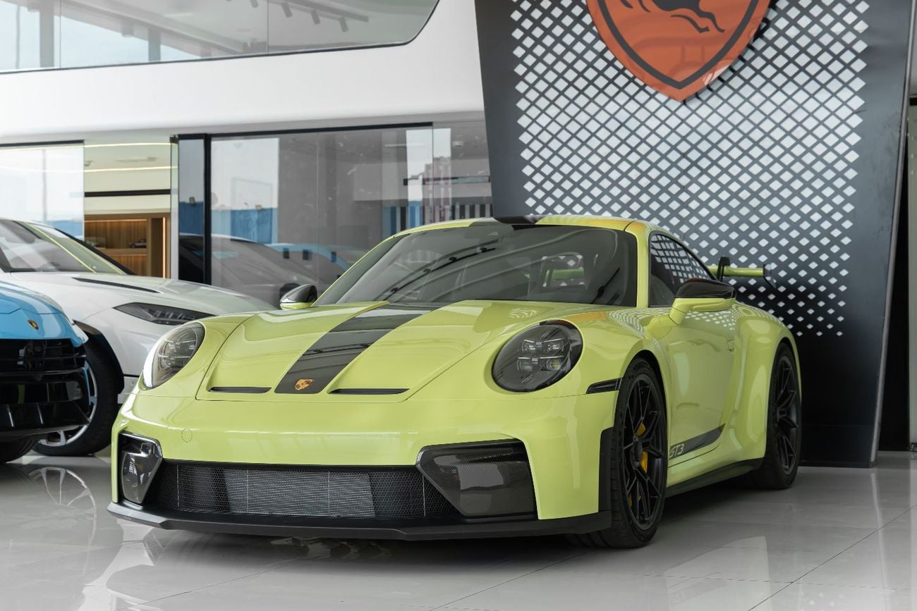 Porsche 911 GT3 4.0L Porsche 911 GT3 | Weissach package | Ceramic brakes | GCC | Dealer Warranty and Service Con