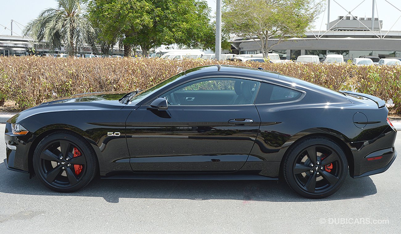 Ford Mustang 2019 GT Premium, 5.0 V8 GCC, 0km w/3Yrs or 100K km WTY + 60K km SERV # Digital Cluster, Carbon Fiber