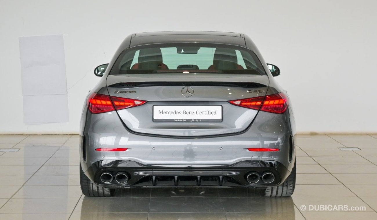 Mercedes-Benz C 43 AMG SALOON 4M / Reference: VSB 32902 Certified Pre-Owned with up to 5 YRS SERVICE PACKAGE!!!