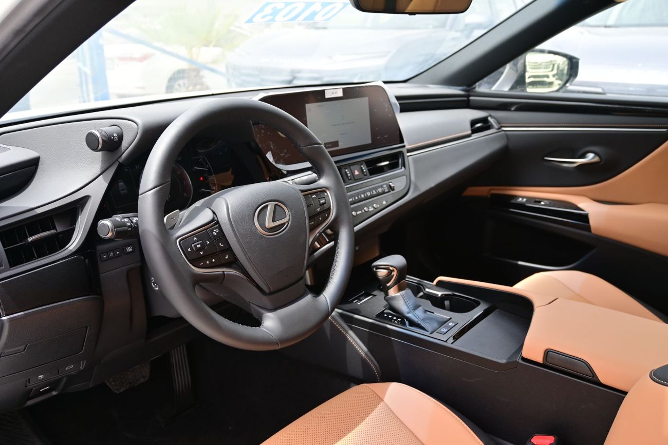 لكزس ES300h Lexus ES300h 2.5L Hybrid Model 2023, Color White
