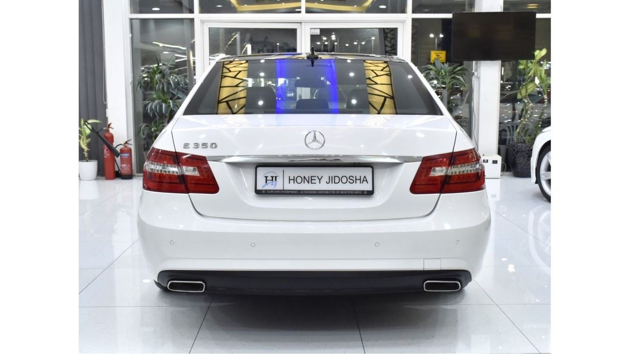 Mercedes-Benz E 350 EXCELLENT DEAL for our Mercedes Benz E350 ( 2013 Model ) in White Color GCC Specs