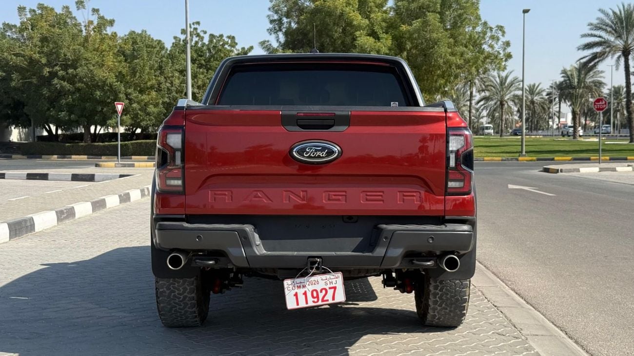 فورد رينجر رابتور Double Cabin Pickup 3.0L V6 Twin Turbo Petrol engine 4WD 360° Camera Automatic Gear 5 Seats 4 Doors