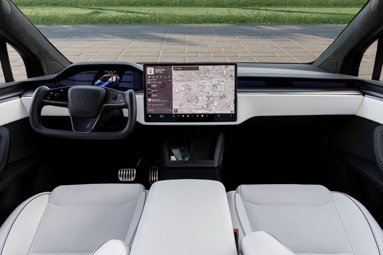 تسلا موديل اكس PLAID | 5,875 P.M | 0% Downpayment | AGENCY WARRANTY!