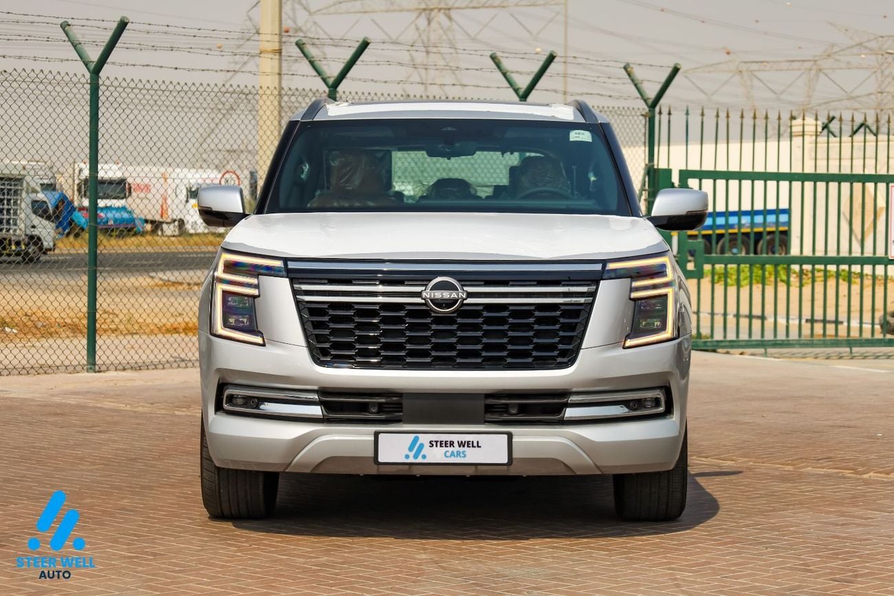 Nissan Patrol LE PLATINUM CITY 2026 GCC 3.5L Twin Turbo V6 | AWD | 9-Speed AT | 8 Seater | Height Contrl | Export Only