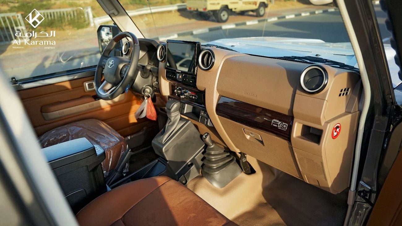 تويوتا لاند كروزر بيك آب 2.8 لتر LX | ناقل حركة أوتوماتيكي | كامل المواصفات | قفل تفاضلي | إصدار الذكرى الأربعين