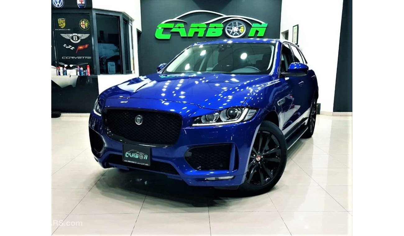 جاغوار F-Pace JAGUAR F PACE 2019 GCC CAR WITH ONLY 47K KM FOR 179K AED INCLUDING FREE INSURANCE,REG,WARRANTY