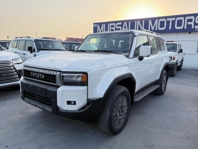 تويوتا برادو Toyota Prado 2.8L 2026 Mid All Rounder White Diesel Inside Beige