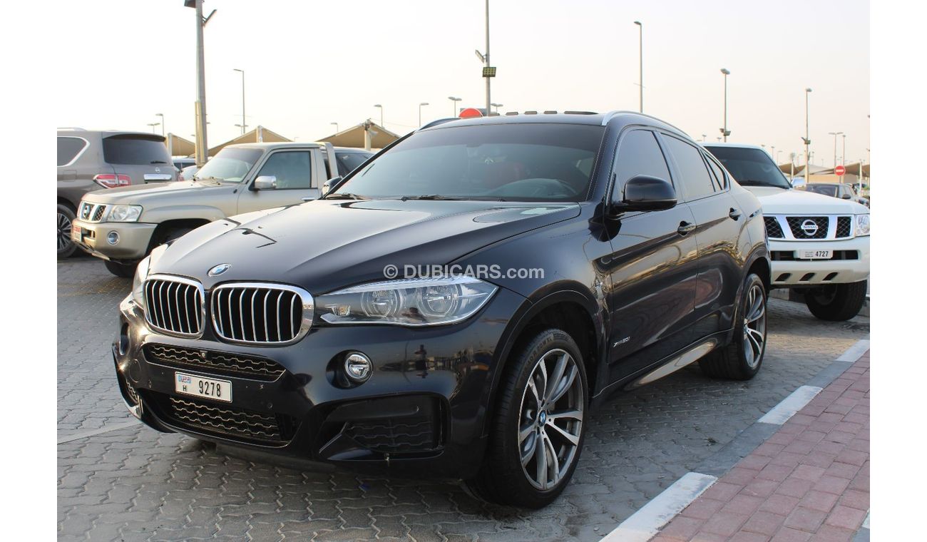 BMW X6 50i M Sport GCC - ACCIDENTS FREE - M KIT - FULL OPTION - 4.4 L - PERFECT CONDITION INSIDE OUT - ORIG