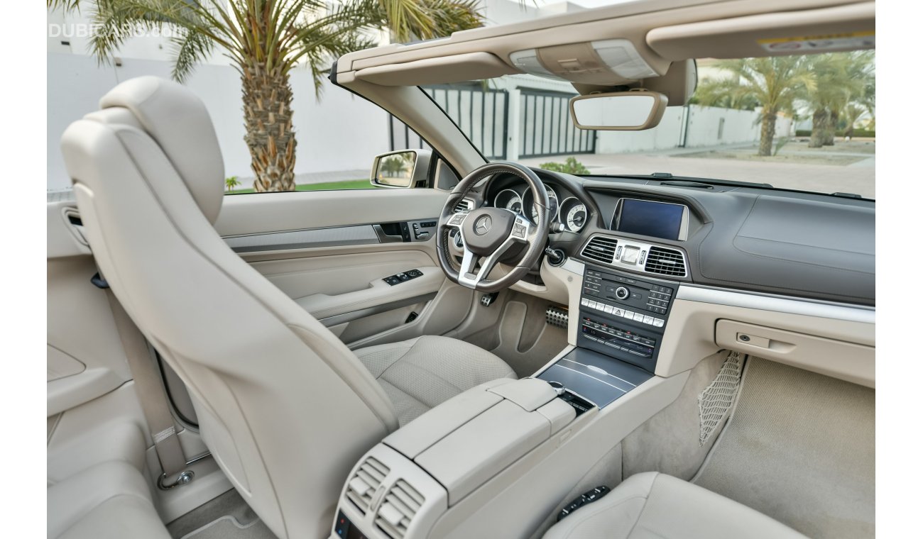 Mercedes-Benz E 400 Coupe Convertible - GCC - AED 2,624 Per Month - 0% DP