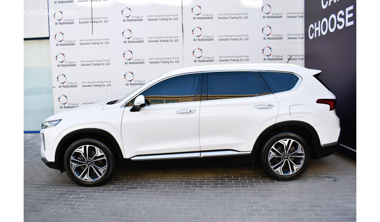 Hyundai Santa Fe AED 1679 PM | HIGH 7-STR 3.5L V6 AWD 2020 GCC DEALER WARRANTY