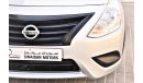 نيسان صني AED 704 PM | 1.5L S GCC WARRANTY