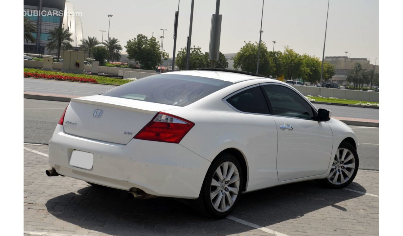 هوندا أكورد كوبيه V6 Full Option in Excellent Condition