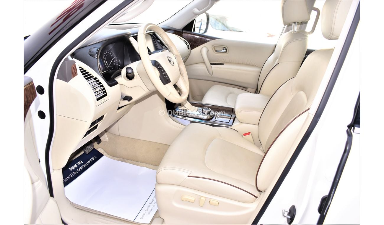 Nissan Patrol AED 2399 PM 5.6L LE TITANIUM GCC DEALER WARRANTY