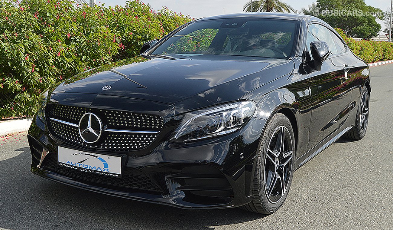 مرسيدس بنز C 200 كوبيه 2020 AMG, GCC, 0km w/ 2Yrs Unlimited Mileage Warranty + 3Yrs Service @ EMC