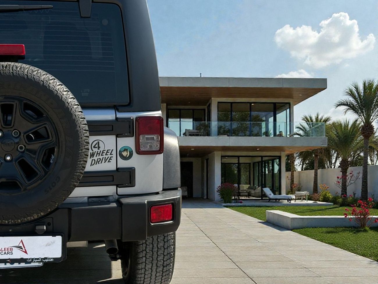 جيب رانجلر Willys Wheeler 3.6L A/T (2 Door) | 2017 | GCC SPECS | AED 1,150 / month