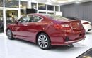 هوندا أكورد كوبيه EXCELLENT DEAL for our Honda Accord Coupe V6 ( 2013 Model ) in Red Color GCC Specs