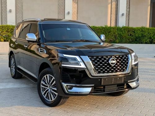 نيسان باترول SE بلاتينيوم سيتي مواصفات خليجية، محرك V6 سعة 4.0 لتر، حالة داخلية وخارجية ممتازة