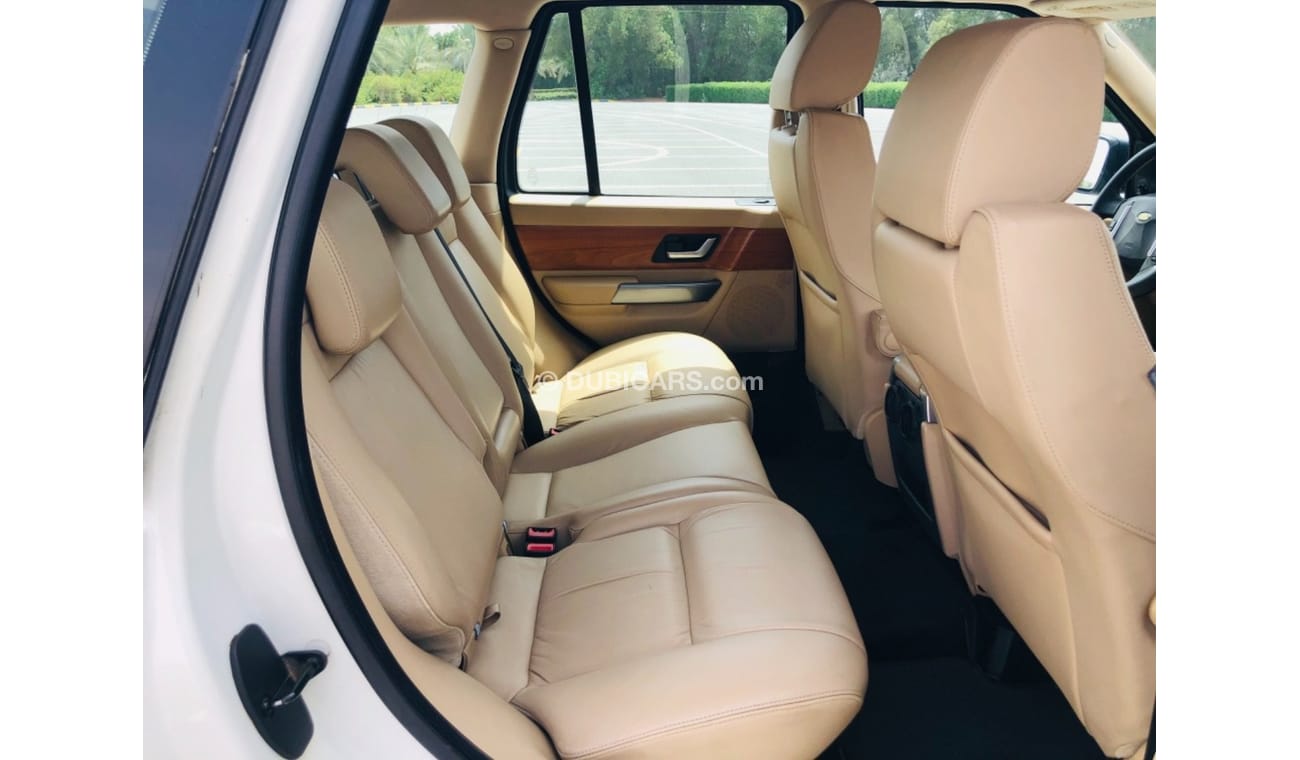 لاند روفر رينج روفر سبورت موديل 2007 خليجي صبغ وكالهفل مواصفات كراسي جلد وفتحه سقف ومثبت سرعه وتحكم كهربي كامل ونظام صوت ممتاز