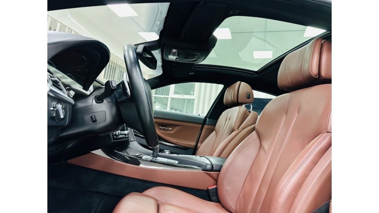 BMW 640i M Sport GCC .. FSH .. Perfect Condition .. V6 .. M kit .