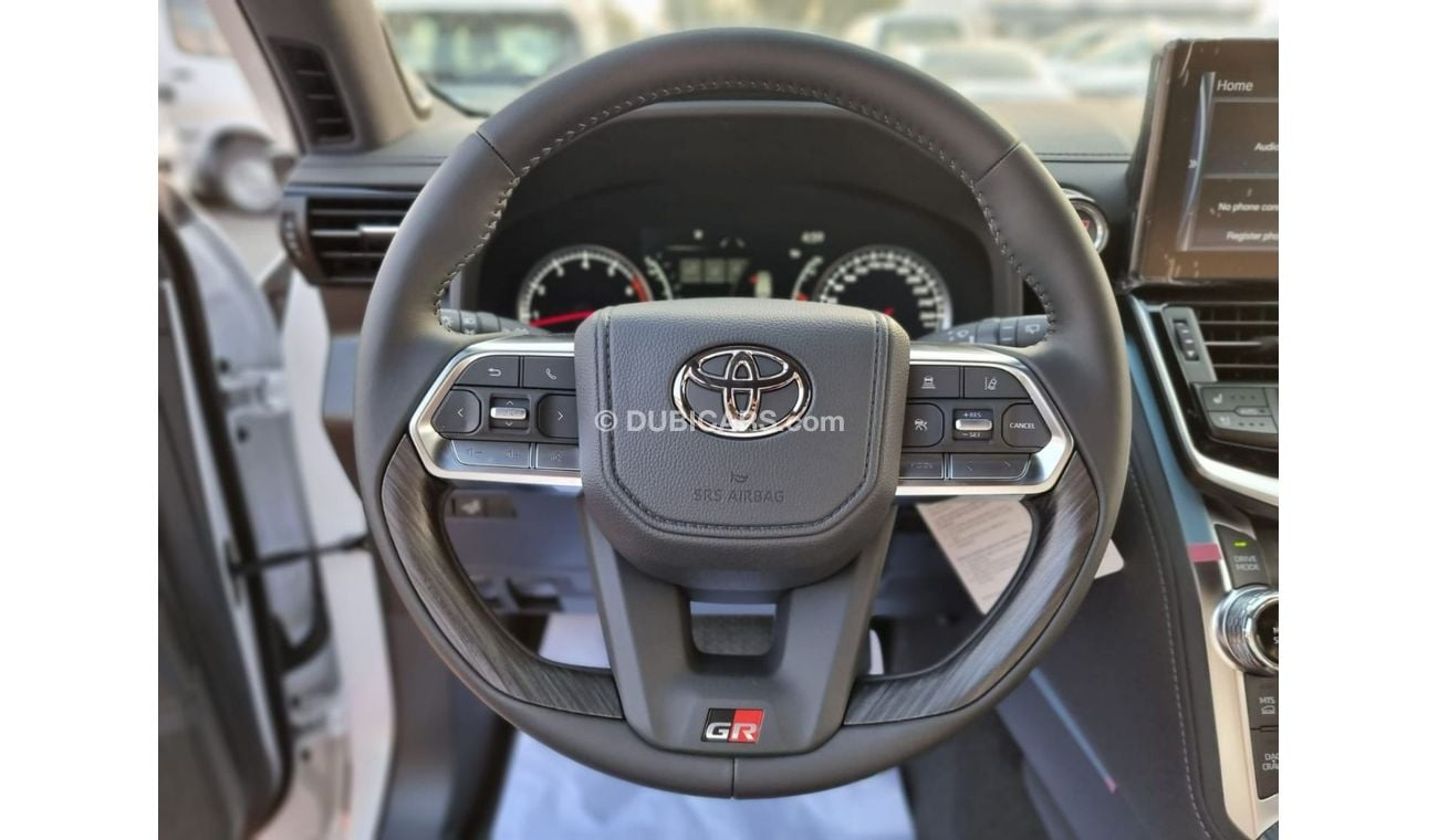 تويوتا لاند كروزر LandCruiser GR Sport خليجي 3.5L Twin Turbo Full Option with Radar & 360 Degree Camera Model 2022