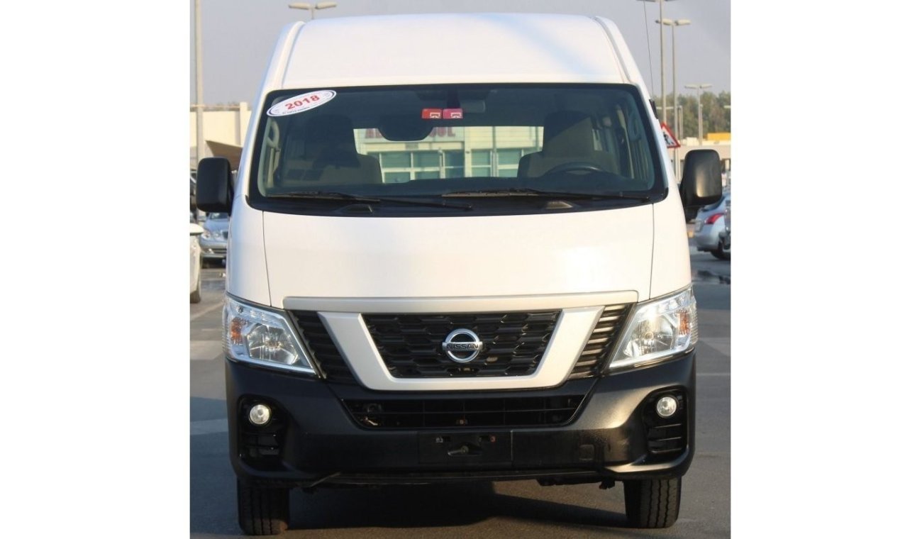 Nissan Urvan Nissan Urvan Hi-Roof 2018 GCC in excellent condition, without accidents, very clean from inside and