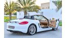 Porsche Boxster S 2,233 P.M | 0% Downpayment | Full Option | Exceptional Condition