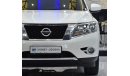 Nissan Pathfinder EXCELLENT DEAL for our Nissan Pathfinder SV 4WD ( 2017 Model ) in White Color GCC Specs