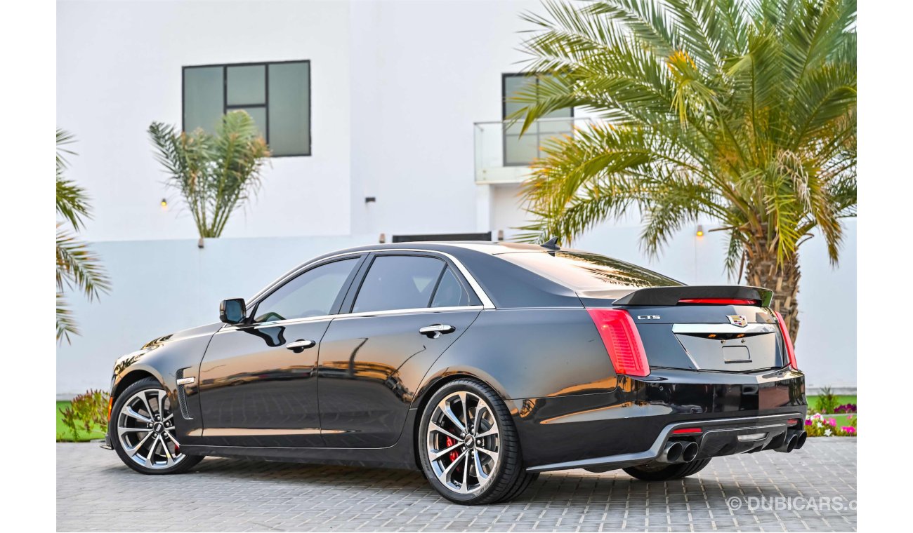 Cadillac CTS V CARBON | AED 3,016 Per Month | 0% DP | A Rare Find!