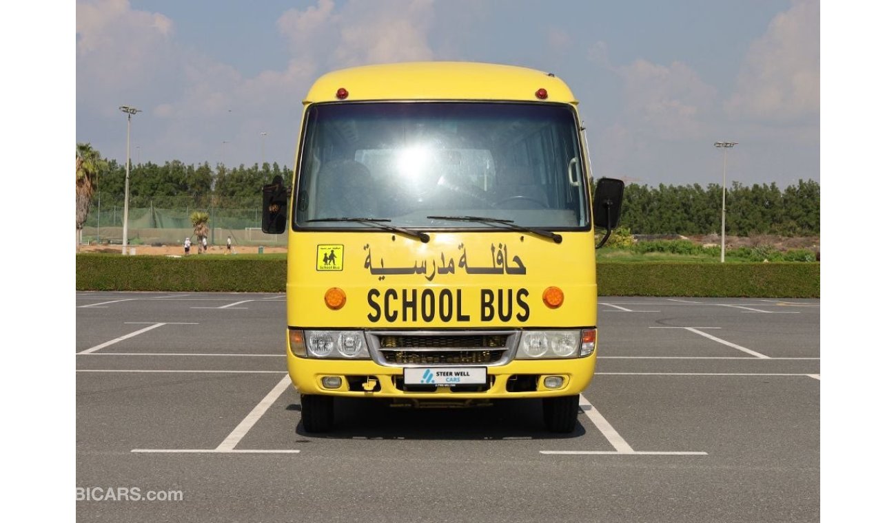 ميتسوبيشي روزا 2008 | 4.2L - 26 SEATER LONG BODY SCHOOL BUS | M/T DIESEL | GCC SPECS | BOOK NOW WITH US