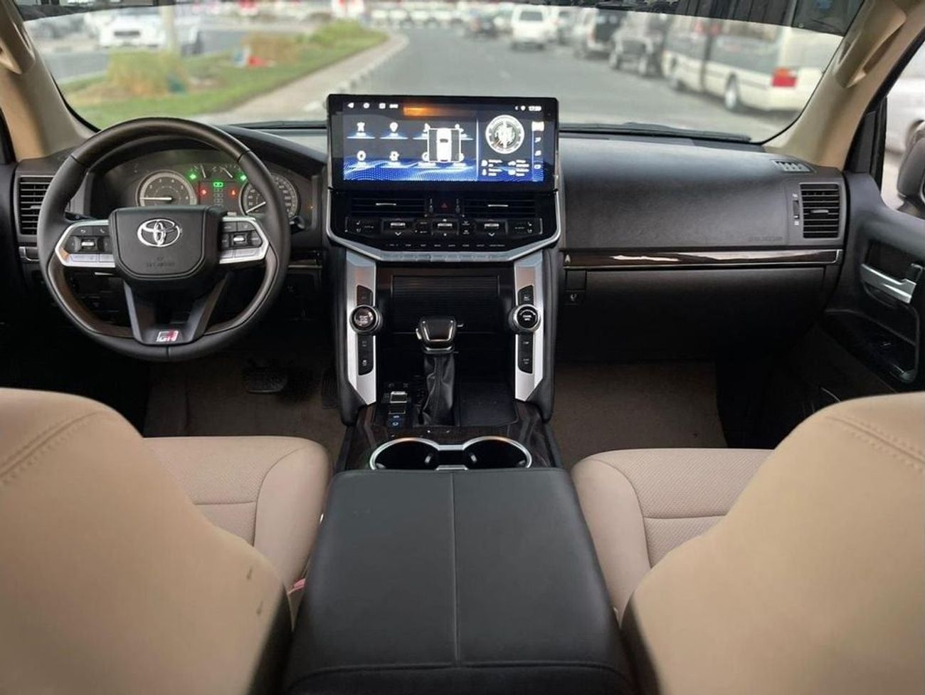 Toyota Land Cruiser Toyota landcuriser 2017 facelifted 2024 full option Top the range