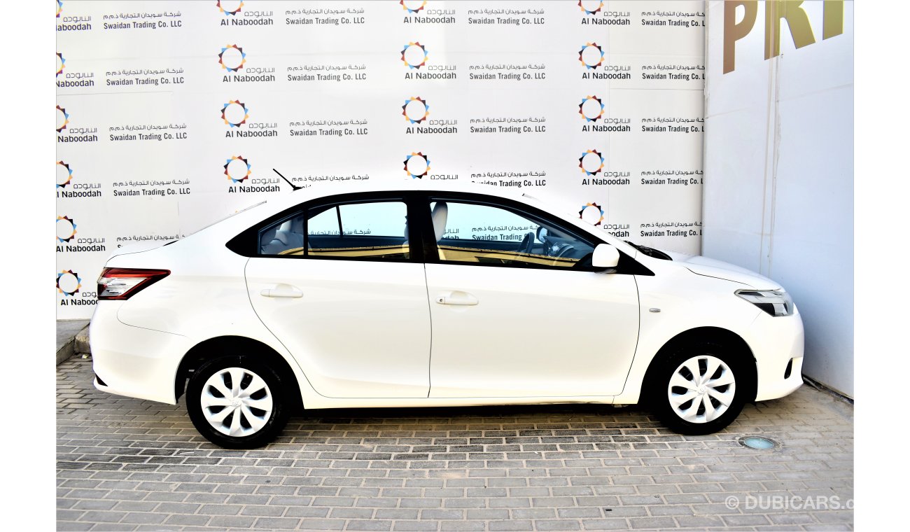 Toyota Yaris 1.5L SE SEDAN 2016 GCC SPECS DEALER WARRANTY