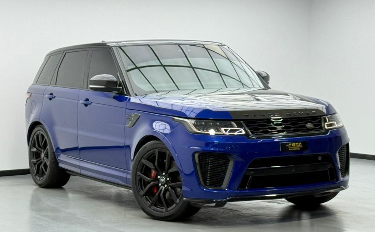 لاند روفر رينج روفر سبورت SVR 5.0L (575 HP) AWD 2021 Range Rover Sport SVR, 2026 RR Warranty, Fully Loaded, Excellent Conditio