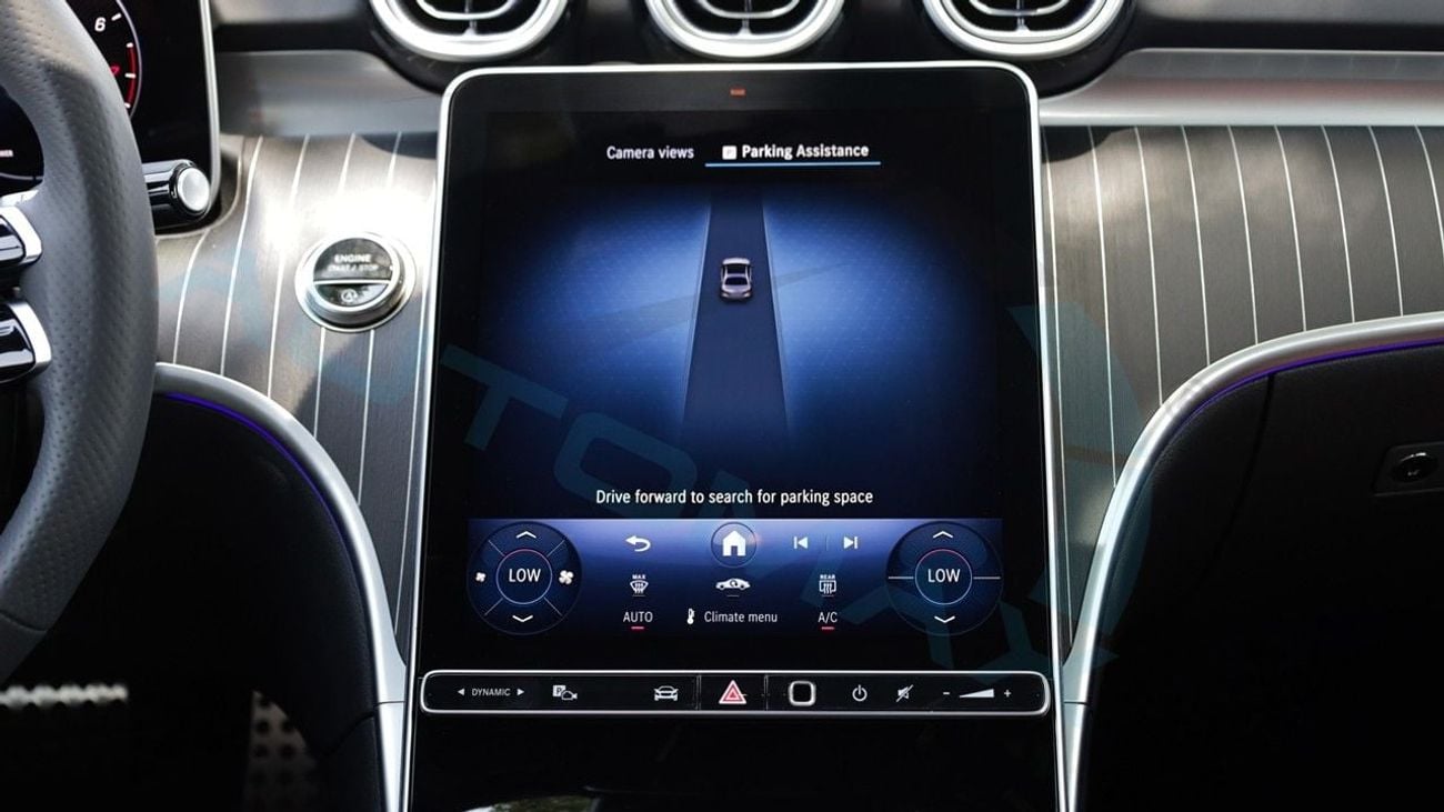 مرسيدس بنز C 200 AMG Premium EQ Boost 1.5T RWD GCC 0Km With 2 Years Unlimited Mileage Warranty At Official Dealer BRA