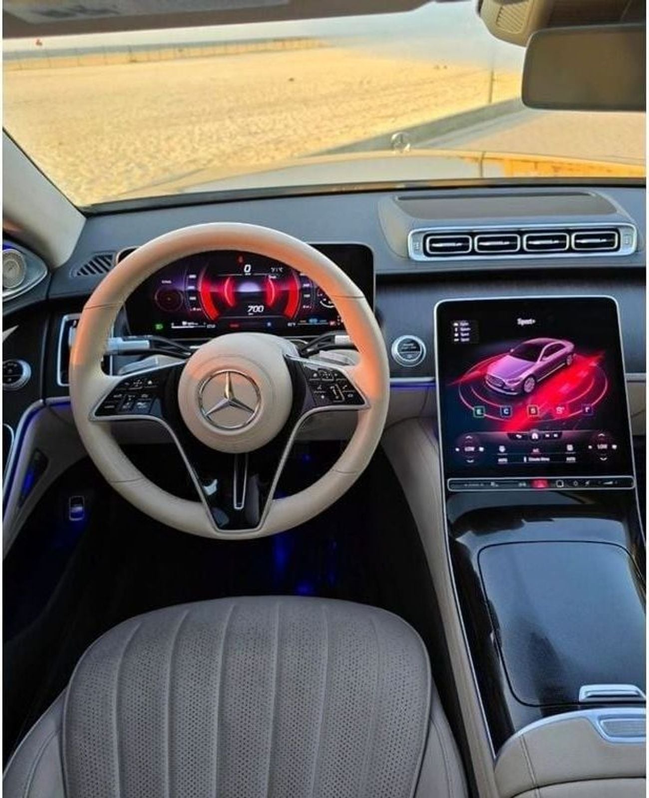 مرسيدس بنز S 500 4MATIC L 4MATIC W223 (URGENT)