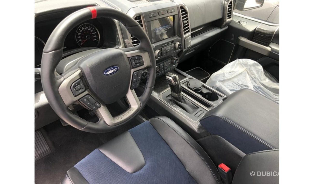Ford F 150 FORD F150 RAPTOR SUPER CAB 3.5L, PETROL, 4WD, MODEL 2021, BLUE EXTERIOR WITH BLUE & BLACK LEATHER IN