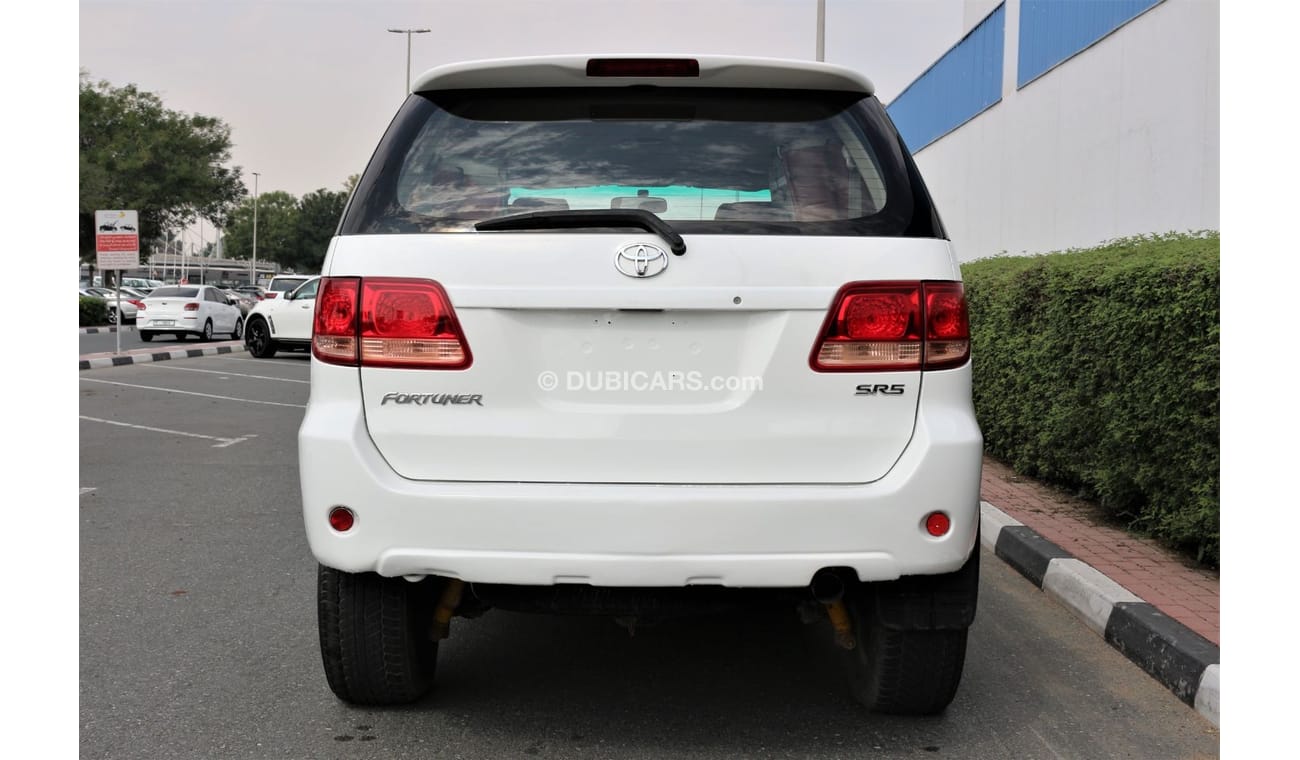 Toyota Fortuner TOYOTA FORTUNER 2008 GULF 4 CYLINDER