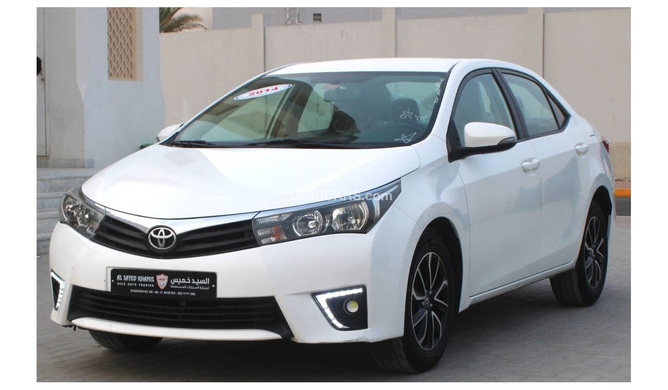 Toyota Corolla SE Toyota Corolla 2014 GCC in excellent condition