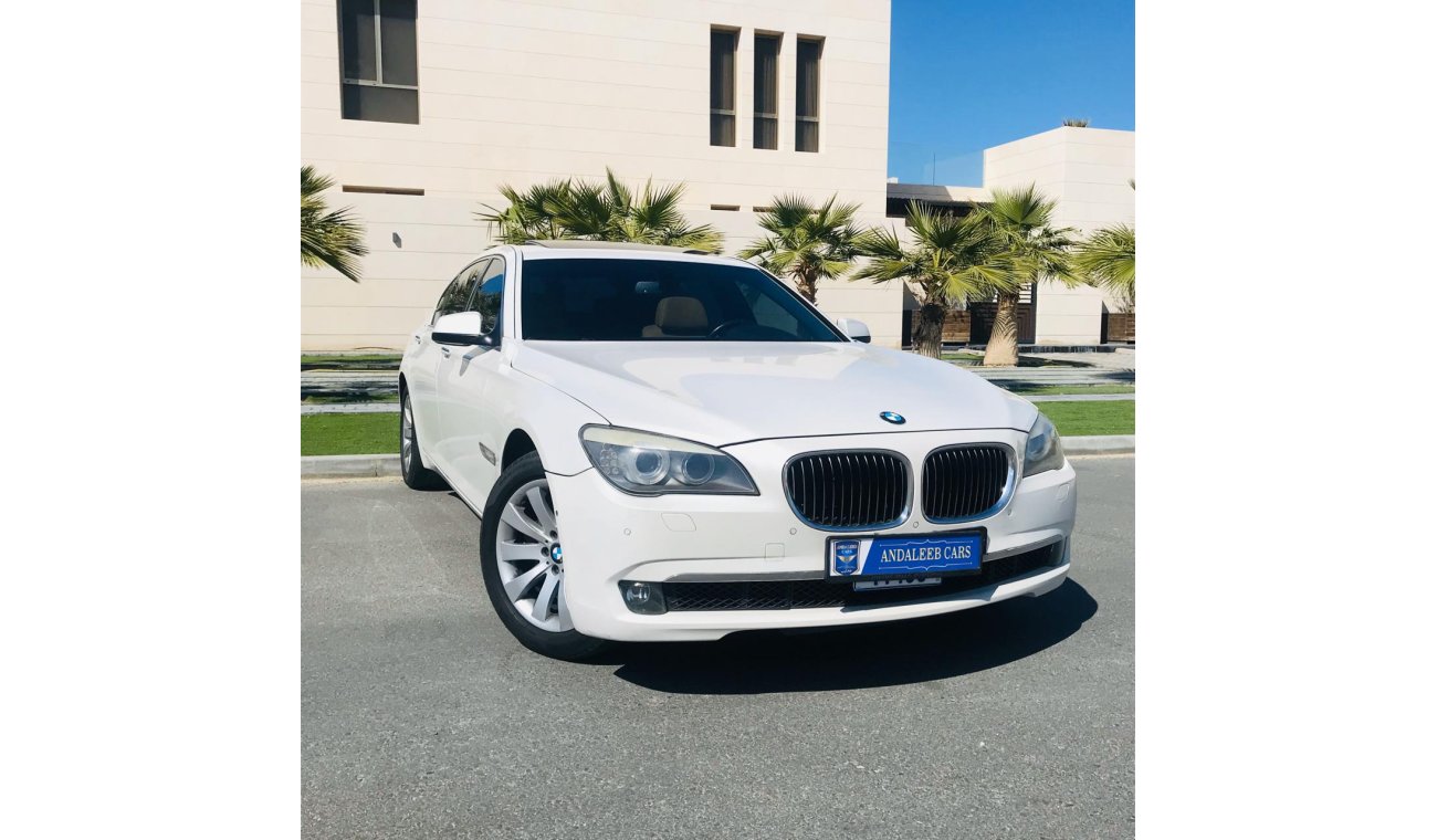 بي أم دبليو 750 BMW 750LI GCC 1485X24 , 0% DOWN PAYMENT , FULL OPTION