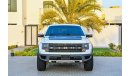 Ford F-150 Raptor Double Cabin- Immaculate Condition - Service Contact and Warranty- AED 2,526 PM - 0% DP