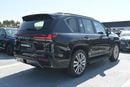 لكزس LX 600 Lexus LX600 VIP w/Black Pkg 3.5L Twin-Turbo V6, Petrol Model 2024, Color Black