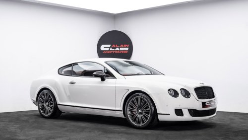 Bentley Continental GT Speed 2008 - GCC - Under Third-party Warranty Till Aug 2024