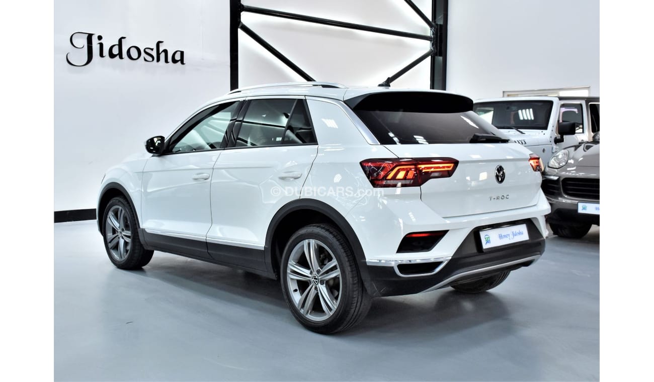 Volkswagen T ROC EXCELLENT DEAL for our Volkswagen T-ROC ( 2021 Model ) in White Color GCC Specs