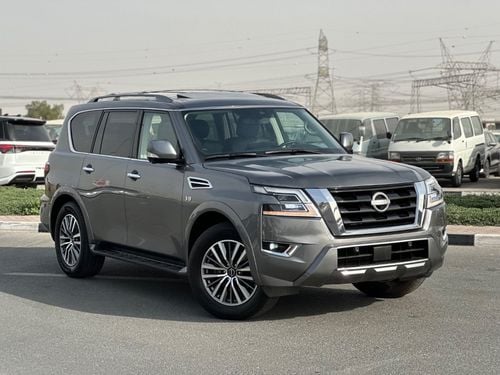 نيسان أرمادا SL 360 camera, sunroof perfect condition Full Option