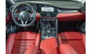 ألفا روميو جوليا 2019 Alfa Romeo Giulia Veloce Q4 / 5yrs, 120k kms Warranty & Service