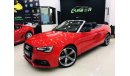 Audi A5 35TFSI CONVERTIBLE S LINE - 2016 - GCC - ONE YEAR WARRANTY - ( 1,380 AED PER MONTH )