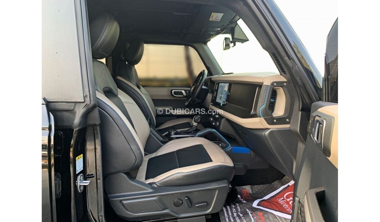 Ford Bronco Wildtrak Sasquatch -2.7L-6 CYL-UNDER WARRANTY-FULL AGENCY SERVICE-FULL OPTION-BANK FINANCE AVAILABLE