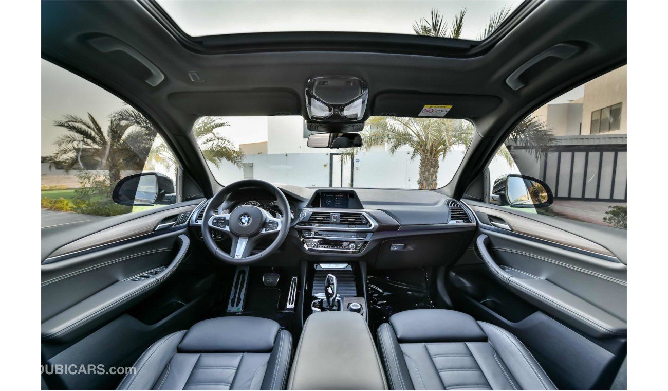 بي أم دبليو X3 X-Drive30i M Sport 2019 (BRAND NEW) - AED 3,701 PM - 0% DP