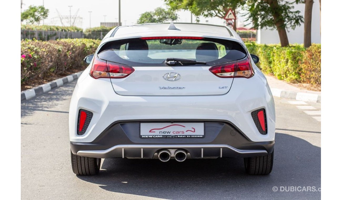 Hyundai Veloster HYUNDAI VELOSTER - 2019 - ASSIST AND FACILITY IN DOWN PAYMENT - 1110 AED/MONTHLY - 1 YEAR WARRANTY
