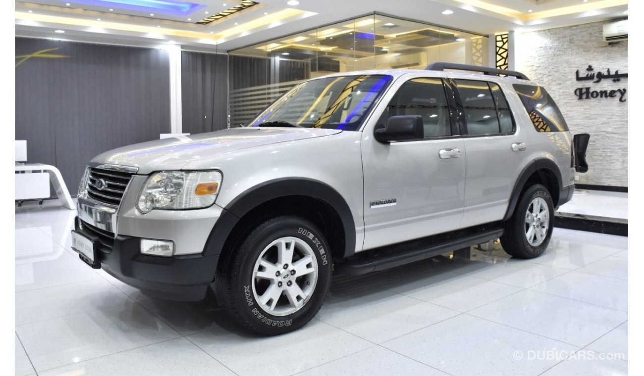 فورد إكسبلورر EXCELLENT DEAL for our Ford Explorer XLT 4WD ( 2007 Model ) in Silver Color GCC Specs